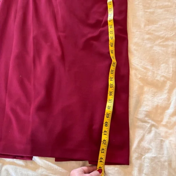 NWT Belle by Badgley Mischka Harlow Off-the-Shoulder Puffed Sleeve Dress,size 12 - Picture 14 of 14